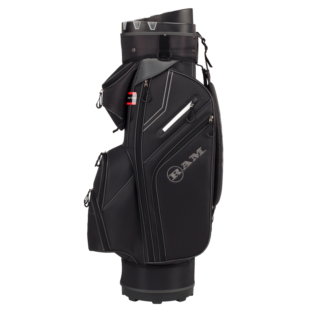 Ram Golf Premium Cart Bag with 14 Way Molded Organizer Divider Top - Picture 13 of 26