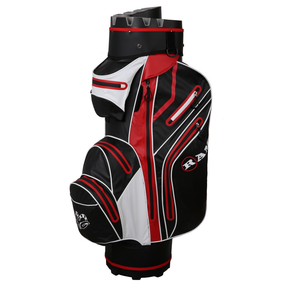 Ram Golf Premium Cart Bag with 14 Way Molded Organizer Divider Top - Picture 6 of 26