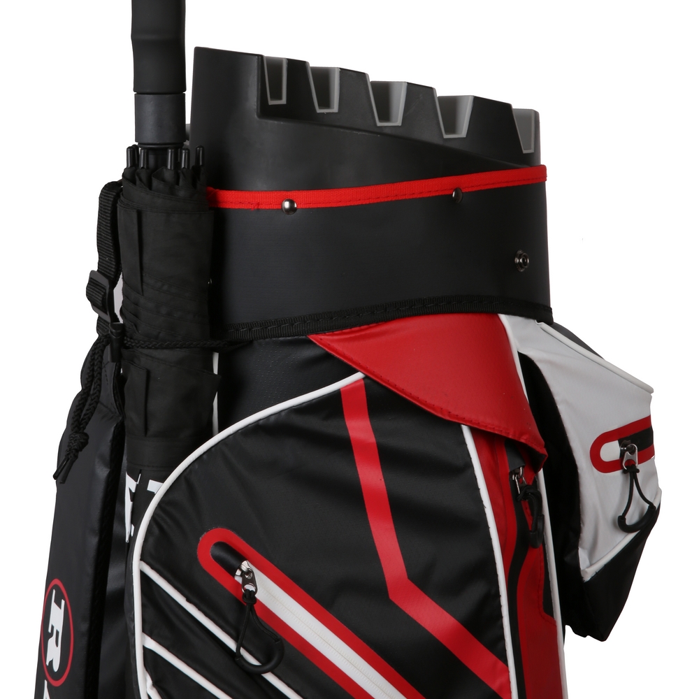 Ram Golf Premium Cart Bag with 14 Way Molded Organizer Divider Top - Picture 9 of 26