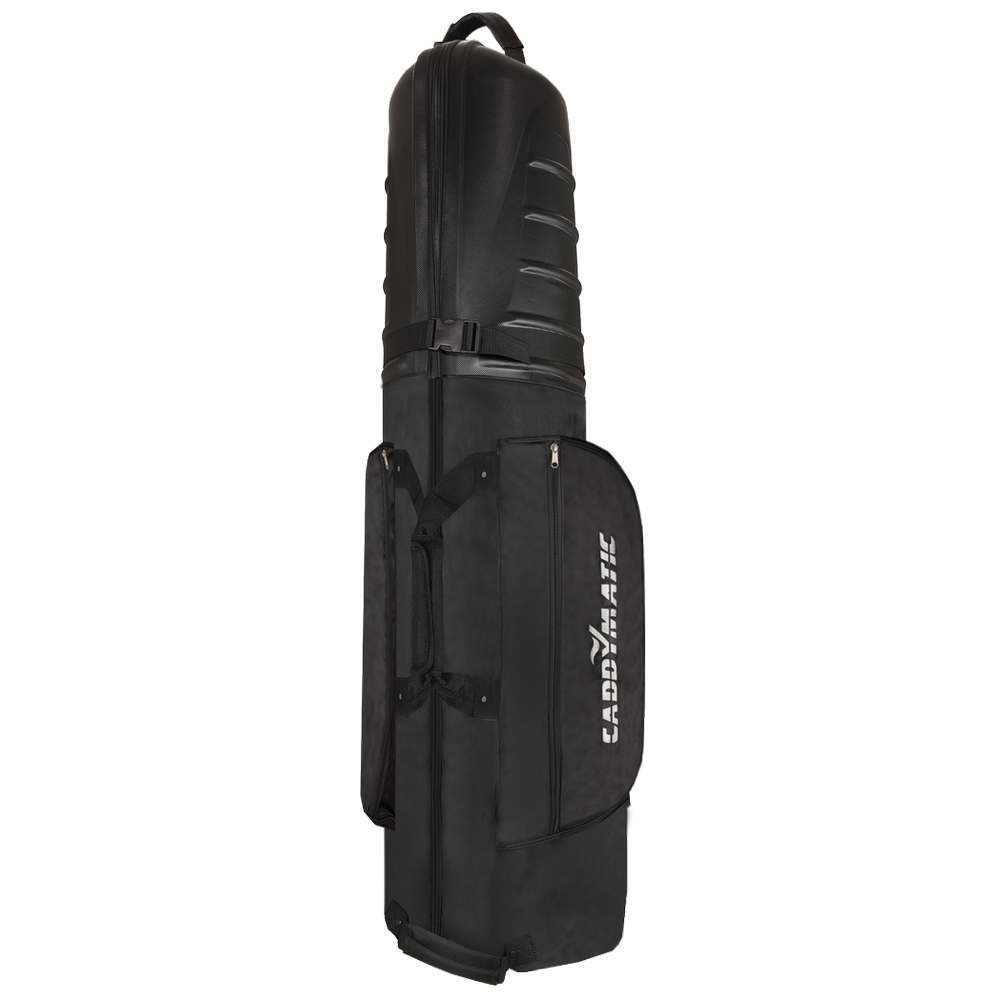 Caddymatic Hard Top Shell Padded Travel Cover with Wheels - Picture 6 of 20