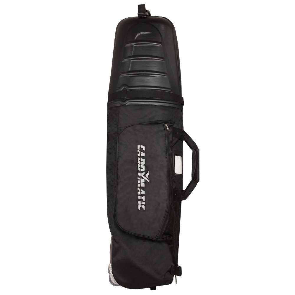 Caddymatic Hard Top Shell Padded Travel Cover with Wheels - Picture 7 of 20